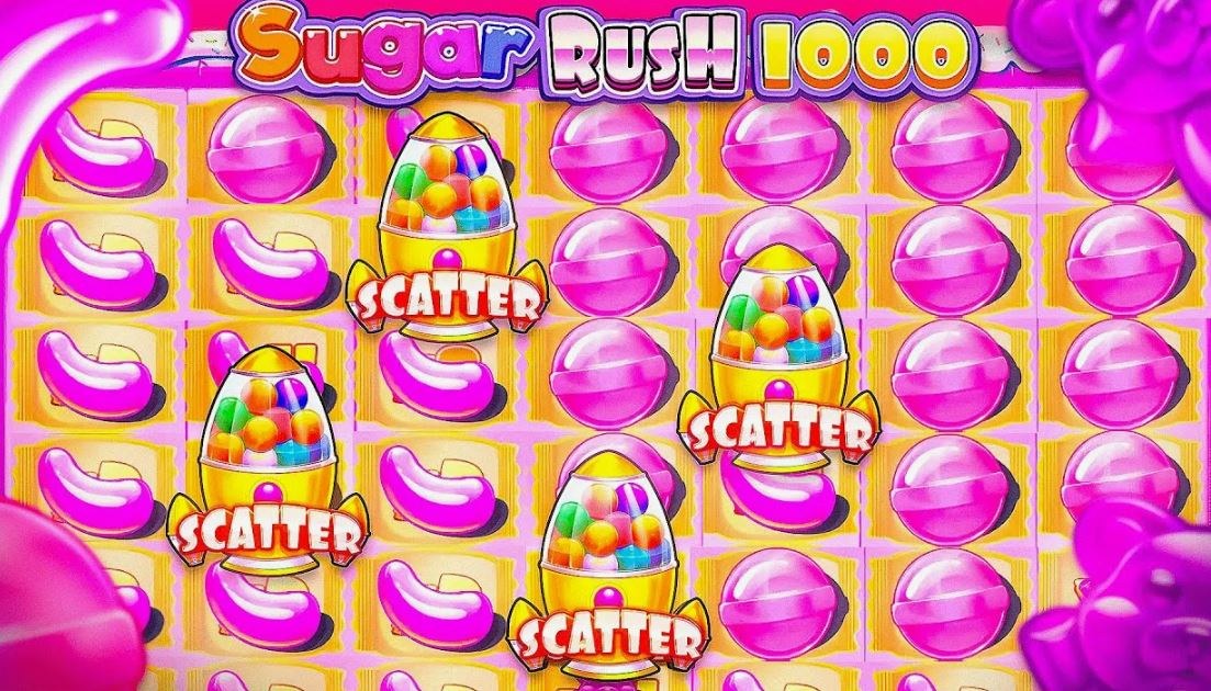 Sugar Rush 1000 game animation